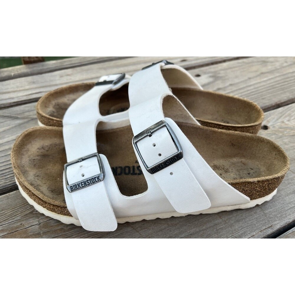 Birkenstock Arizona Women’s 36 US 5 Slide Sandals - White - Picture 10 of 16